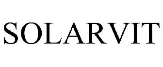 Trademark: Solarvit Reg. No. 6196956 Registration Date: November 10, 2020